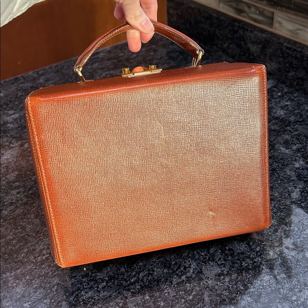Mark Cross Box Purse Vintage